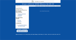 Desktop Screenshot of 3wmexico.com