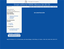 Tablet Screenshot of 3wmexico.com